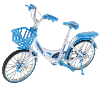 1:10 Escala Liga Fundido Moto Modelo Artesanato Bicicleta De Brinquedo
