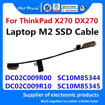 Novo Original Laptop unidade de disco rígido cabo M2 SSD Cabo Para o lenovo ThinkPad X270 DX270 DC02C009R10 SC10M85345 SC10M85344 DC02C009R00