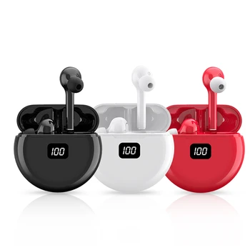 TWS Bluetooth 5.0 Wireles Fones de ouvido sport Fones de ouvido Fone de ouvido Controle do Toque Com o Mic 300mah Caixa de carregamento PK i9000 Airpodering