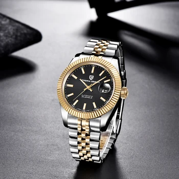 PAGANI DESIGN dos Homens Relógios Mecânicos Para Homens Relógio de Luxo Automático de relógios de Homens de aço Inoxidável de Negócios Relógio Relógio Masculino