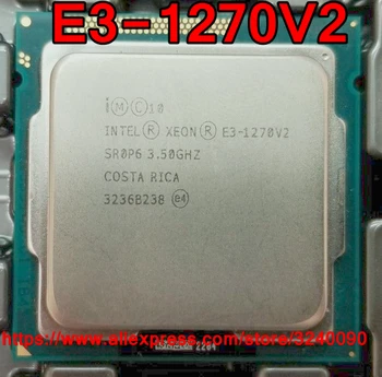 Original Intel Xeon CPU E3-1270V2 Processador 3.50 GHz 8M Quad-Core, Socket 1155 frete grátis E3 1270V2 E3-1270 V2 E3 V2 1270