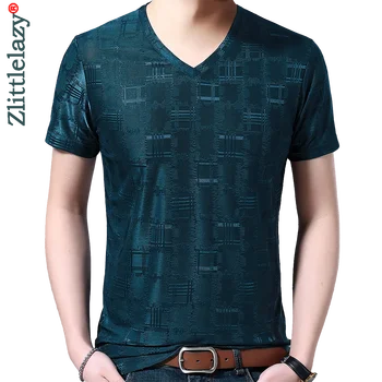2020 Casual Manga Curta T-Shirt dos Homens Camiseta de Verão Vestuário masculino de Luxo T-shirt Moda Streetwear Camisetas Camisetas 52707
