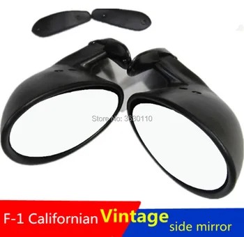 Rali estilo vintage espelho F-1 californiano espelho de dois pcs( R+L)