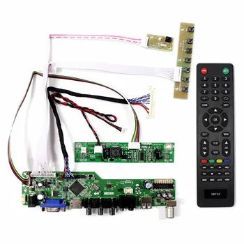 HD MI VGA AV USB LCD Controlador Para LVDS Interface de Tela de LCD