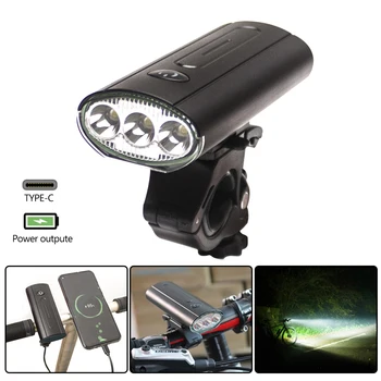 3x XML XM-L LED Sport Out Door Cycling MTB Front Light Set 3 Model USB Rechargeable Bike Lamp IPX5 LED Bicycle Headlight Lights