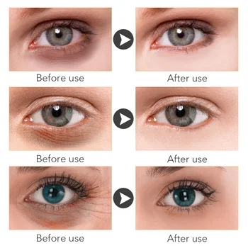 Natural De Peptídeos De Colágeno Creme Para Os Olhos Anti-Rugas E Anti-Envelhecimento Hidratar A Pele Seca Remover Olheiras Olho Cuidados Contra O Inchaço Sacos