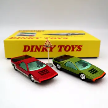 1:43 Atlas Dinky Toys CONJUNTO de 1426 1426P Carabo Bertone Mecanique Alfa Romeo Fundido Modelos de Auto Car Gift Collection