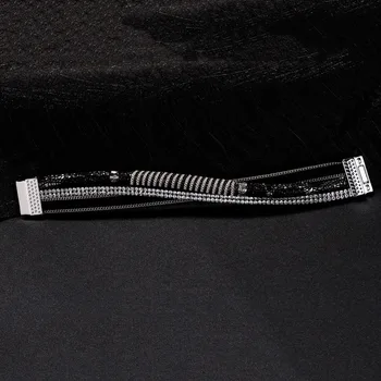 Pulseira de Moda formato redondo e pulseira de prata YW-GSH059-1