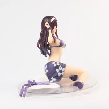 Saekano Como Levantar um Chato Namorada Utaha Kasumigaoka Maiô Ver. PVC Figura de Ação do Anime Garota Sexy Modelo Figura Brinquedo de Boneca