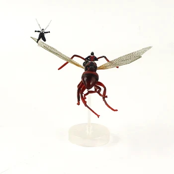 12cm Vingadores da Marvel Homem Formiga Figura de Ação Vôo Postura Estatueta WASP Formiga Homem em Miniatura Colecionável Conjunto de PVC Modelo de Brinquedo