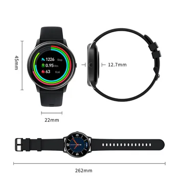 Imilab KW66 Inteligente Assista Sport Metal Heart Rate Monitor de Sono Longo Tempo de Espera IP68 Impermeável Smartwatch para as Mulheres 2020