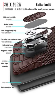 Huawei p40 caixa do telefone móvel de couro, tudo incluído, anti-queda, tampa protetora do novo p40pro+ estojo de couro p30 glória de 30 de negócios