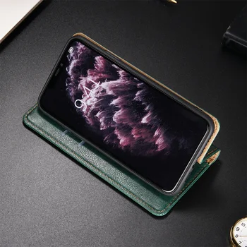 De luxo, capa Para Honra 9S negócios capa de couro Para o Huawei Honor 9s caso de saco stand coque Titular caso macio