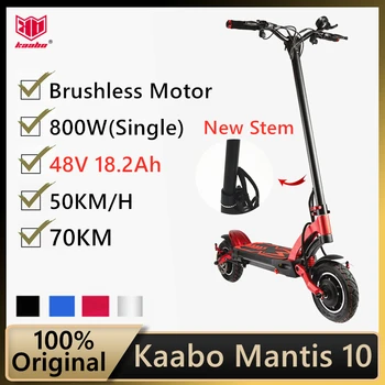 Original Kaabo Mantis Kickscooter único motoneta 800W 48V 18.2 Ah smart scooter elétrico de duas rodas dobrável skate