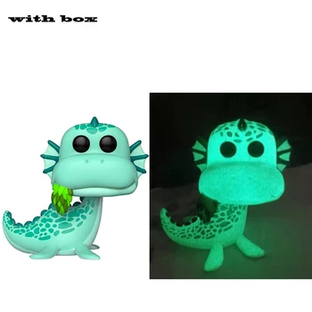 Pop Monstro de Loch Ness brilha no escuro com caixa de Figura POP Brinquedos de Coleção de modelo de brinquedo para crianças