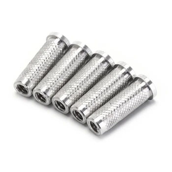 50 peças/Lote Liga de Alumínio Inserir Ajuste Iner Diâmetro de 6,2 mm de Flechas de Carbono Eixo Para a Caça