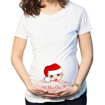 Carta de amor de Impressão Mulheres a Gravidez T-shirt de Roupas de Maternidade Grávida T-Shirts Engraçadas Mulheres Grávidas Verão Tees Grávida Tops