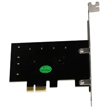 4Ports SATA 6.0 Gbps, PCI Express, PCI-E para SATA3.0 III Controlador de Placa de Conversor com Dissipador de calor HDD SSD Placa de Expansão para PC