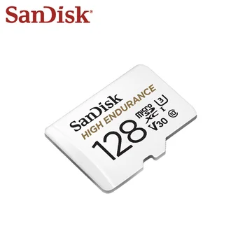 SanDisk Cartão de Memória de Alta Resistência Flash microsd TF Cartão de 256GB 128GB 64GB 32GB Cartão Micro SD para Monitoramento de Vídeo & Gravador de Carro