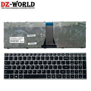 Nova prata Original USI inglês do teclado do Portátil de Lenovo E51-35 80 30 B70-80 B71-80 Z50-70 75 80 Z51-70 Z70-80 série