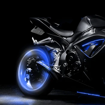 8PCS DIODO emissor de luz Luz Para Auto Roda de Carro Motocycle Moto Pneu da Válvula Tampão Decorativo da Lanterna da Válvula do Pneu CapFlash Falou da Lâmpada de Néon