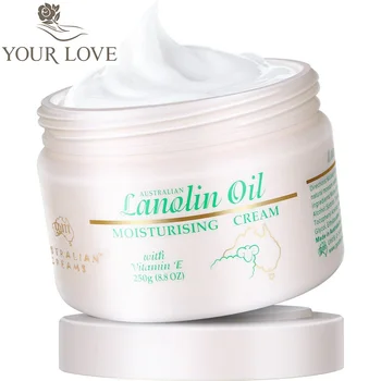 GM Lanolina VitaminE Creme de Dia Hidratante para suavizar e amaciar a pele, natural da pele protecção de mantel para evitar a perda de umidade