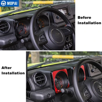 MOPAI Interior de Moldes para a Suzuki Jimny 2019+ do Painel do Carro Decoração de cobre Acessórios para Suzuki Jimny JB74 2019+