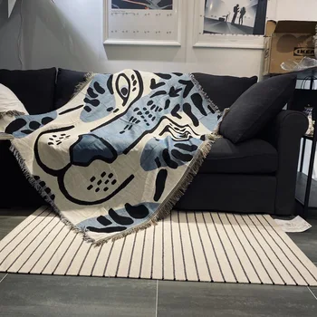 Casual Cobertores Tapete Decoração De Desenhos Animados Tigres Carpete, Sofá De Lazer Tapete Original Única Tapeçaria Esteira Do Sofá