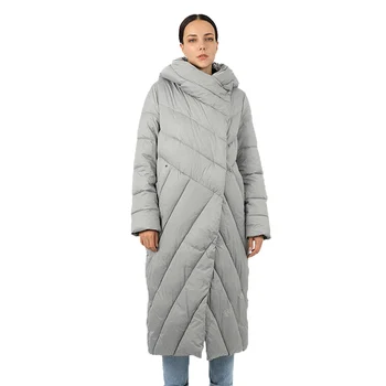 Mulheres muito baixo jaqueta parka outwear com capa acolchoada casaco feminino plus size, roupas de Algodão Quente Superior a Qualidade da Marca 19-091