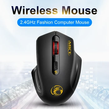 Rato sem Fio do USB 2000DPI USB 2.0 Receptor Óptico Mouse de Computador de 2,4 GHz Ergonômico Mouses Para notebook PC o Som Silencioso do Mouse