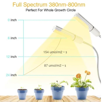 USB LED Planta de Luz de Espectro Completo de 45W DC 5V Flexível Crescer Luzes Fito Lâmpada Para o Jardim da Casa da Flor Hidroponia com plug Conjunto
