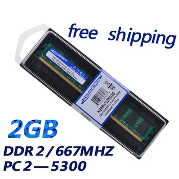 KEMBONA melhor preço memória ram de Trabalho DDR2 2gb de ram 2g 2g ddr2 667mhz PC2-5300 longa-dimm de memória original frete grátis