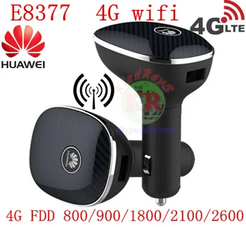 Desbloqueado 4g carro wifi router Huawei CarFi E8377 4g LTE fdd Hotspot mifi dongle 4G LTE Cat5 Carro Wifi do modem 4g modem no carro, wi-fi