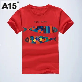 A15 6-12-14 Anos da Menina das Crianças T-shirt Meninos Grandes Camisetas para as Crianças da Menina de Blusa Venda de T-shirt Algodão de Criança Roupas de Verão