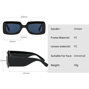 LongKeeper Moda Bege Praça Óculos de sol feminino masculino Vintage Grossa Armação Óculos de Sol das Senhoras UV400 Tonalidades de lentes de sol mujer