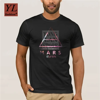 2020 Moda Verão Impresso Homens T-shirt Algodão, 30 Seconds To Mars na Moda Camisa De Mens Personalizar o Gráfico