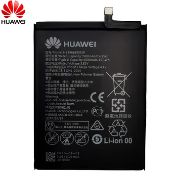 4000mAh HB396689ECW Telefone Móvel Bateria de Substituição Para o Huawei Y7 Primeiro-TRT-L53 TRT-L21A / Y7 2017 Y9 2019 Companheiro de 9 LX1 LX2 L23