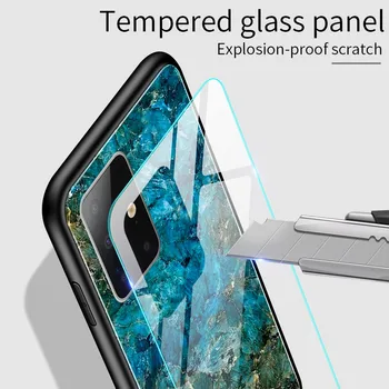 Gradiente de Vidro Temperado Case Para Samsung Galaxy A31 A51 A71 A10 A20 A60 A70 A10E A20E Caso Em SM A515F A715F de Volta Tampa do Telefone