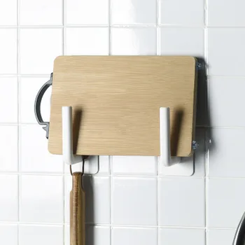 Wonderlife cozinha gadget rack sem perfurar branca placa de corte rack pote de tampa de acabamento suporte de armazenamento varanda roupa de suporte