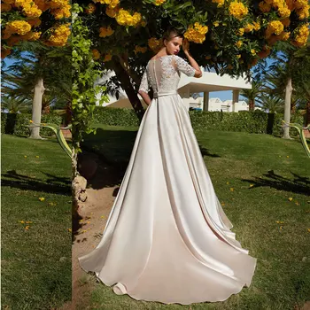 Suknia ślub платья vestidos de noiva Vestido de noiva Robe De Sarau longue свадебный замок noiva de vestido de casamento de robe de mariée