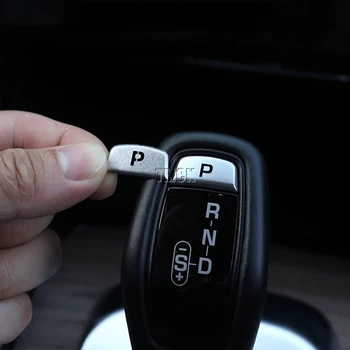 Para Land Rover Range Rover Sport L494 Evoque Descoberta Carro Esporte Console Central Engrenagem P Botão Patch Guarnição Tampa Para a Jaguar E-ritmo