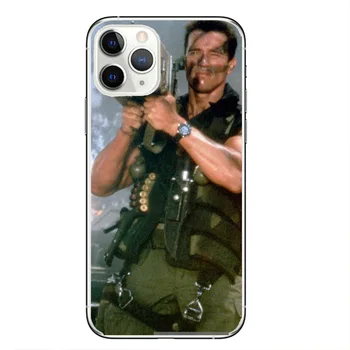 Commando, 1985 Filme de Arnold Schwarzenegger em Silicone Macio Telefone de Tpu Case Shell de Capa Para o iPhone 12 11 Pro Mini Max.