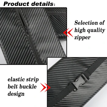 1pcs de fibra de Carbono carro pescoço, travesseiros de ambos os lados único encosto de cabeça caso para hyundai ACCENT Acessórios Carro-Estilo