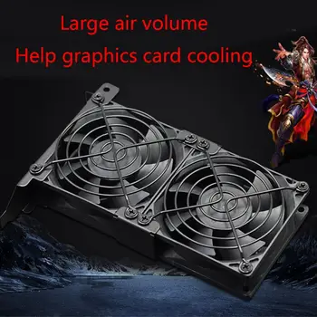 2021 Universal VGA Cooler Dual 80mm Placa Gráfica do Dissipador de calor, os Fãs GPU Radiador