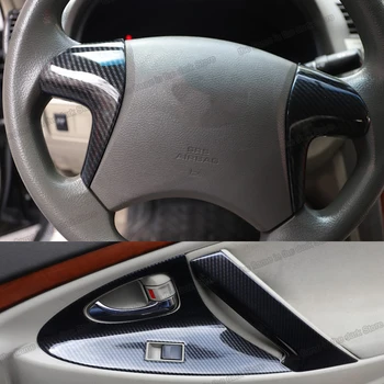 Lsrtw2017 carro abs console central maçaneta da porta corta janela do painel de controle para toyota camry 2006 2007 2008 2009 2010 2011 2012