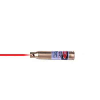 Engrenagem tática .223 5.56x45mm Calibre Cartucho Laser Vermelho Bore Sighter Boresighter