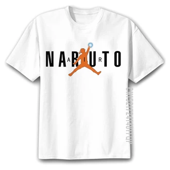 Naruto Boruto T-Shirt dos Homens Algodão Tops Tees Uchiha Itachi Uzumaki, Sasuke Kakashi, Gaara Japão Anime Tshirt Funny T-shirt
