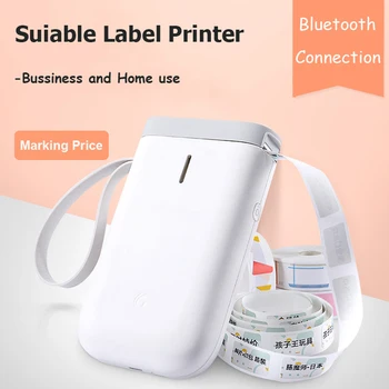 Branco 12x30mm rótulo para Niimbot D11 sem Fio label maker Bluetooth Portátil com Impressora Térmica de etiquetas de Home Office, Impressora