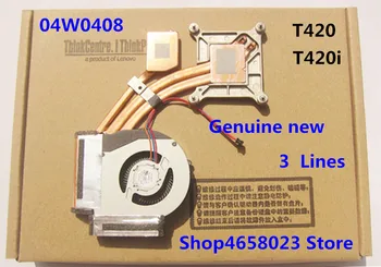 MOUGOL Novo Original para Lenovo ThinkPad T420 T420i SWG Gráficos Discretos Dissipador de calor da CPU Cooler Ventilador de Refrigeração 04W0408 04W0410 0A66707