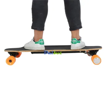 Estados unidos Alemanha Estoque Novo de 4 Rodas Adultos Skate Elétrico 300W Com Alça de Controle Bluetooth Hoverboard Longboard Chute Scooters
